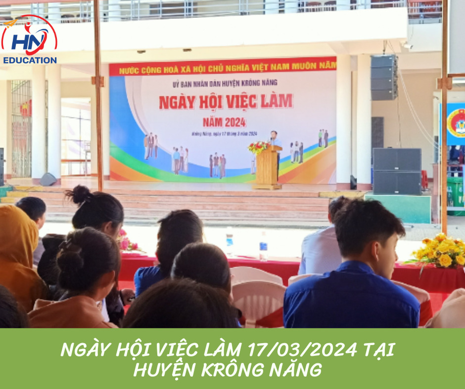 Ngày hội việc làm huyện Krông Năng 2024