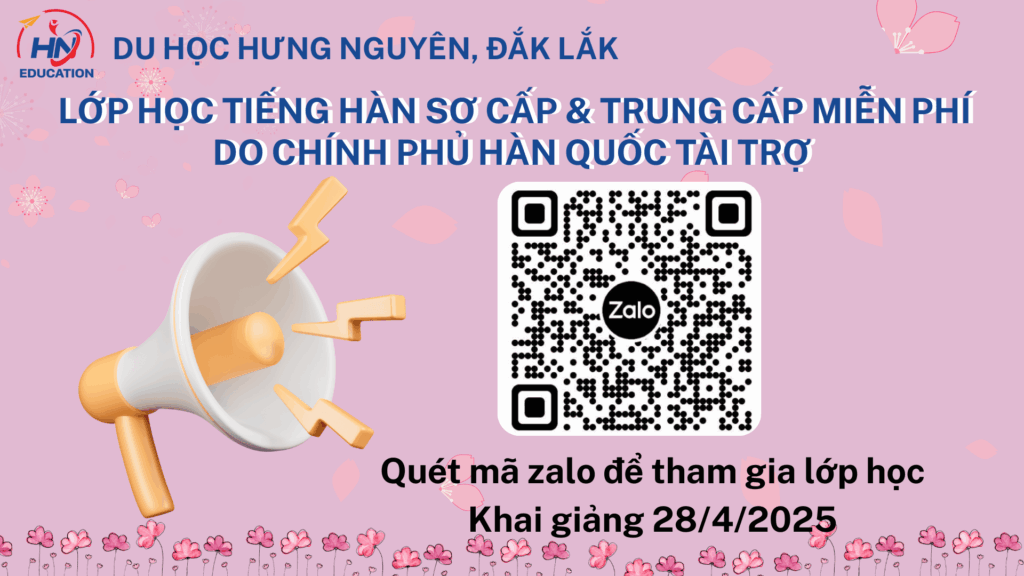 học tiếng Hàn miễn phí